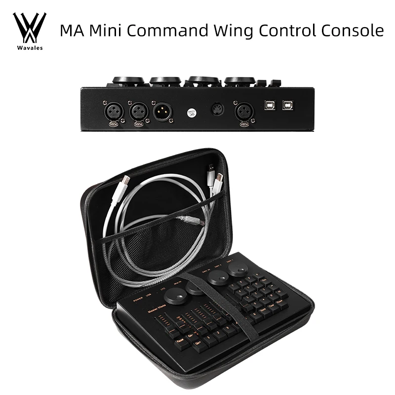 Mini Command Wing Lighting Controller MA2 Version Software Stage Party On PC DMX Console Dj Disco Wedding Lights USB Power