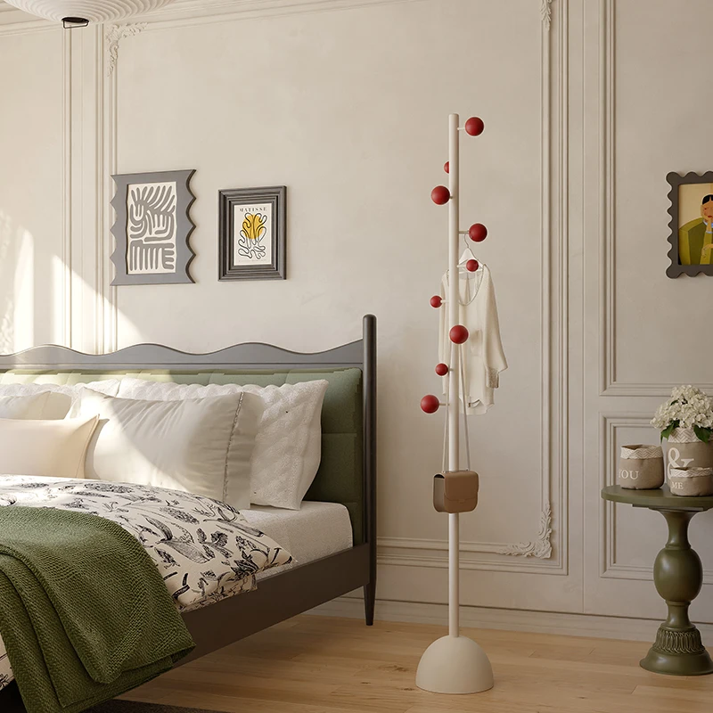 

‌Vintage Entryway Coat Rack Mid Century Modern Clothes Stand for Bedroom Hanging Organizer Home Essential Storage Solution