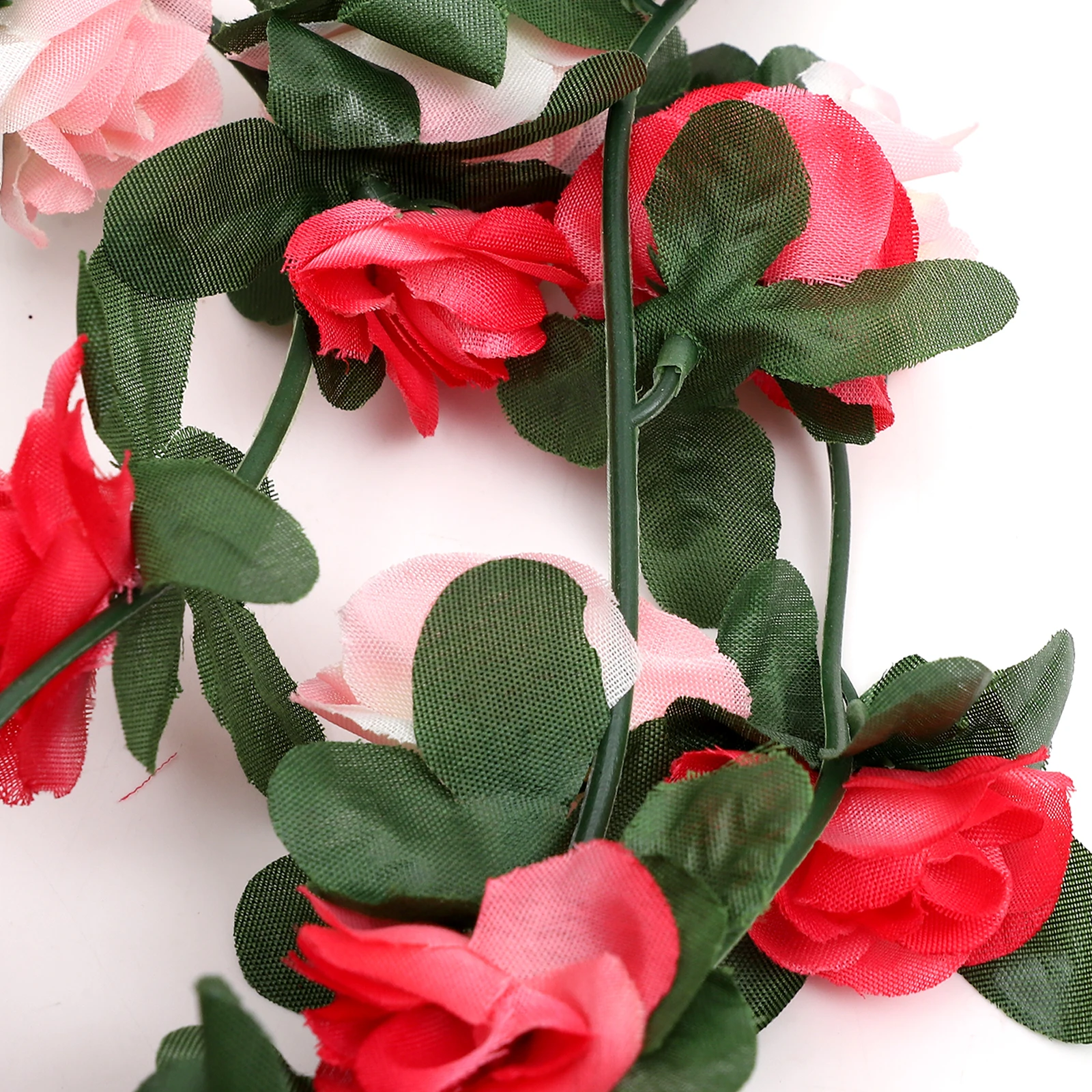 

Real Touch Artificial Peony Garland Silk Flower Vine for Wedding Arch Party Home Decoration Faux Floral Hanging Garland