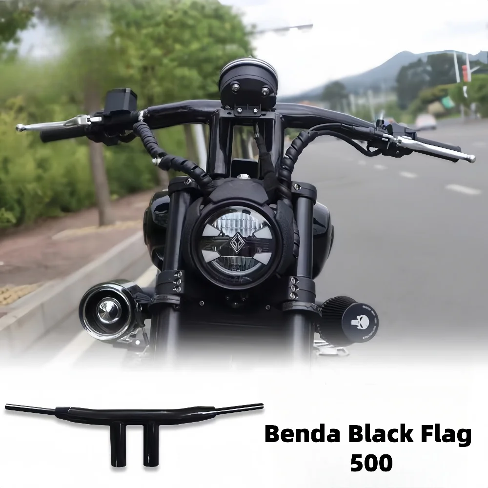 

Suitable for Benda Black Flag 500 Modified Car Handle Benda 500 Beach Handle American Retro High Handle