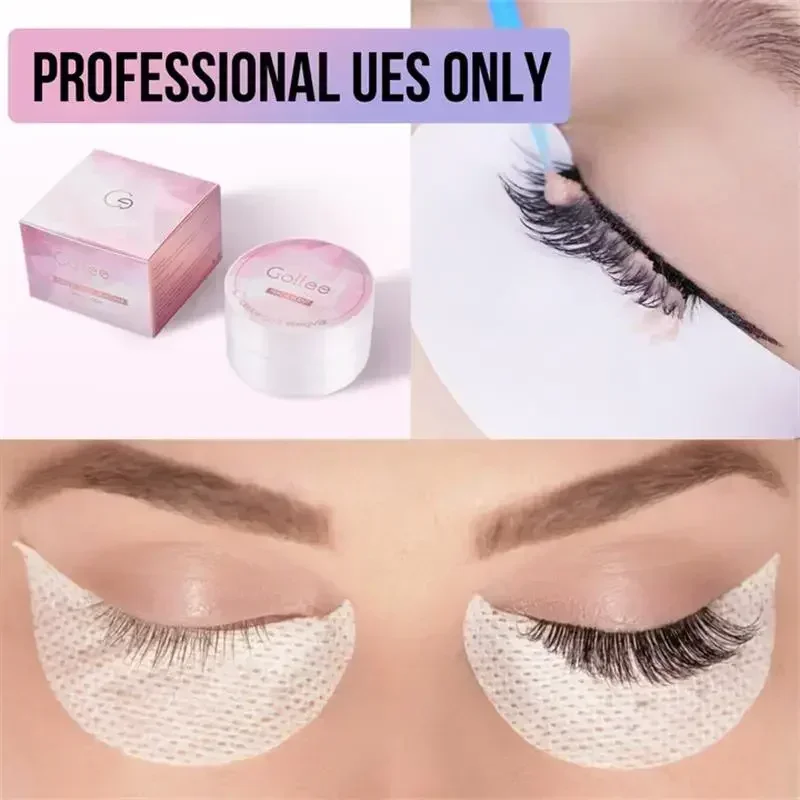 Gollee Eyelash EXTENSION กาว Remover การระคายเคืองต่ํากลิ่นพีช 15g ไม่มีกลิ่น Eyelash กาว Remover Grafting Eyelash กาวเจล