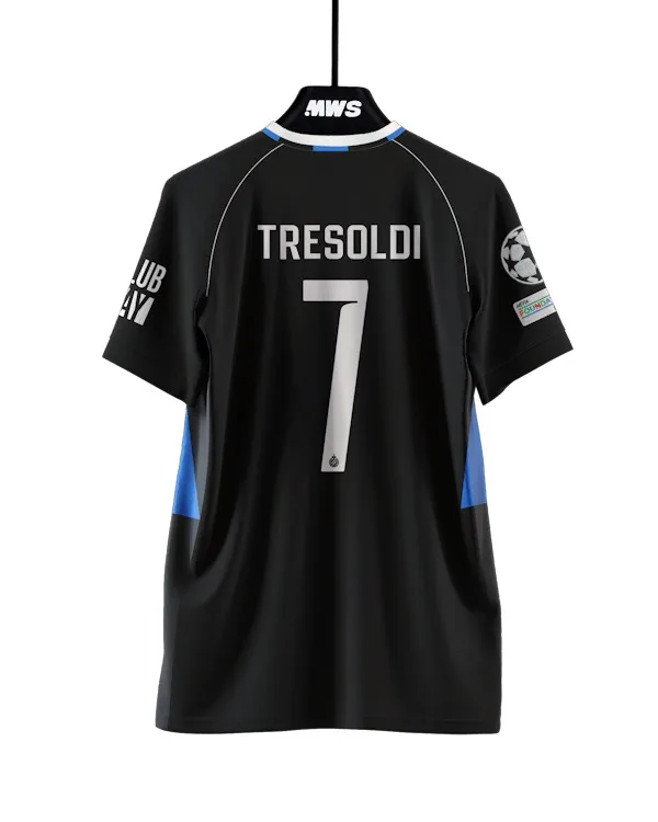 Neue Saison Brugge 3D-Druck Nummer Fußballtrikot Herren Atmungsaktives Schnelltrocknendes Kurzarm-T-Shirt Familien-Partnerlook – Detail 5