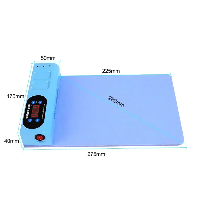 SUNSHINE S-918E-miniseparador de pantalla LCD, almohadilla separadora de escenario de calefacción para reparación de teléfono, IPad, desmontaje de LCD