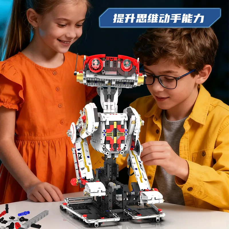 

IN STOCK MOC Technical Lnterplanetary Robot Building Blocks Bricks Assembling Model DIY Toys for Boys Christmas Gift Set