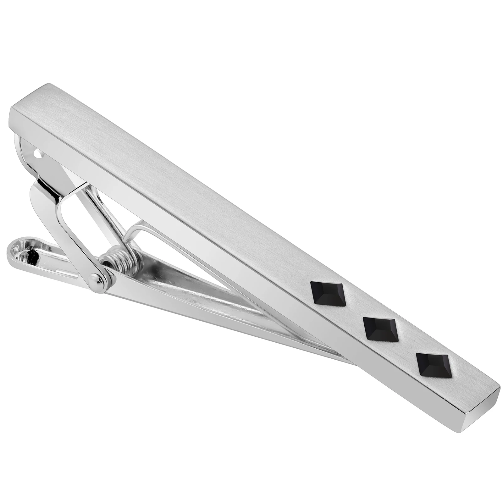 2.2 inch Crystal Tie Clip for men, Gentleman's Tie pin Gifts for Men,Business party jewellery accessories.