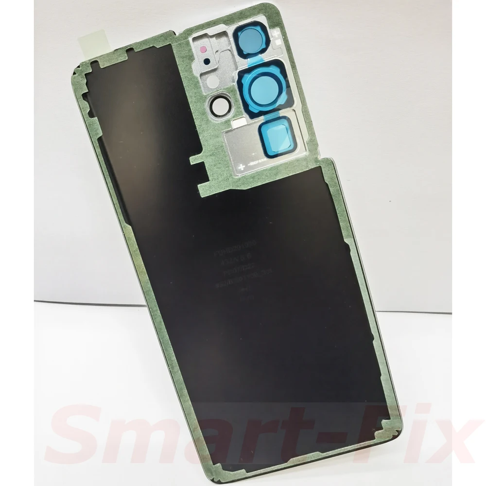 AAA+ High Quality New Replacement Glass Back Battery Cover Case For SAM-S21 Ultra S21Ultra S21U Rear Door Housing Glass Panel