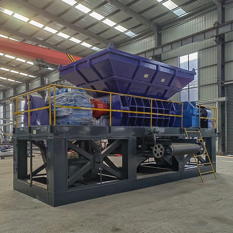 Customized The Small Industrial Plastic Crusher Is Equipped With A Gearbox Gear And Can Crush Corn Stalks And Discarded Old Clot