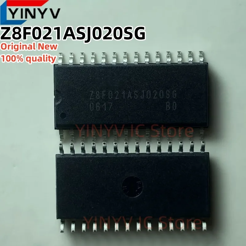 Free shipping 5Pcs Z8F021ASJ020SG SOP-28 Z8F021ASJ020 High-Performance 8-Bit Microcontrollers Original New 100% quality