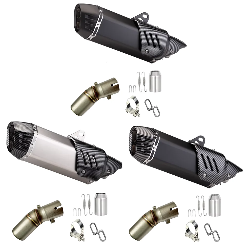 Motorcycle Exhaust Front Pipe & Bracket For CFMOTO 450SR 450NK, Not Fit 2025 Single Swing Arm Version, Stainless Steel Escape He