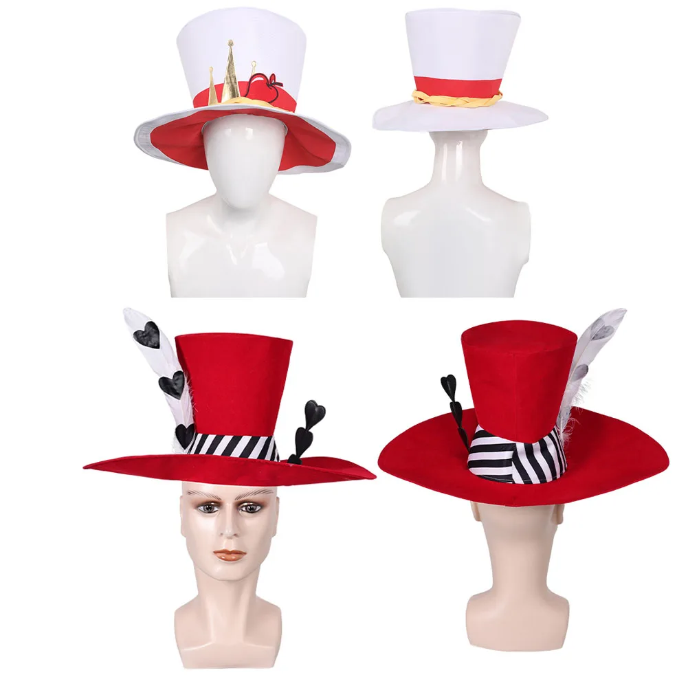 San Valentino Cosplay gioco di ruolo cappello rosso mantello accessori per costumi abiti per uomini adulti fantasia maschile vestito di carnevale di Halloween