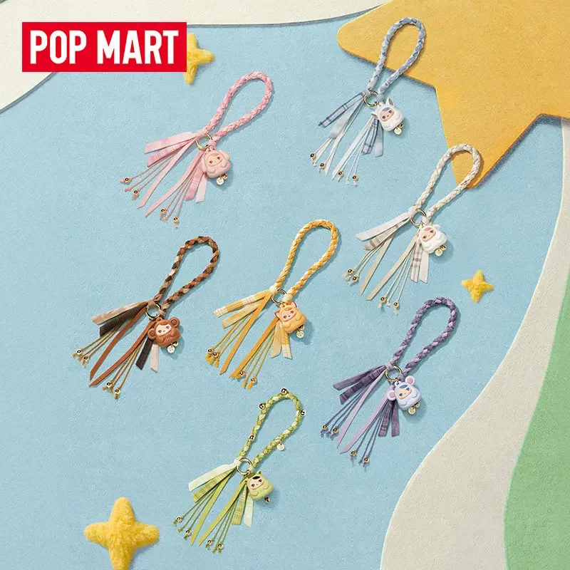 

POPMART PUCKY TAP BABIES серии кулон слепая коробка игрушки Kawaii аниме фигурка Caixa Caja Surprise загадочная сумка игрушка