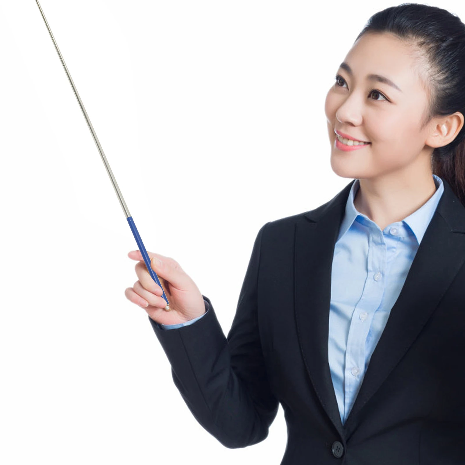 

Stylus Whiteboard Telescopic Teacher Hand Wand Stainless Steel Extendable Teaching Pointer Stick Retractable Classroom Pointer