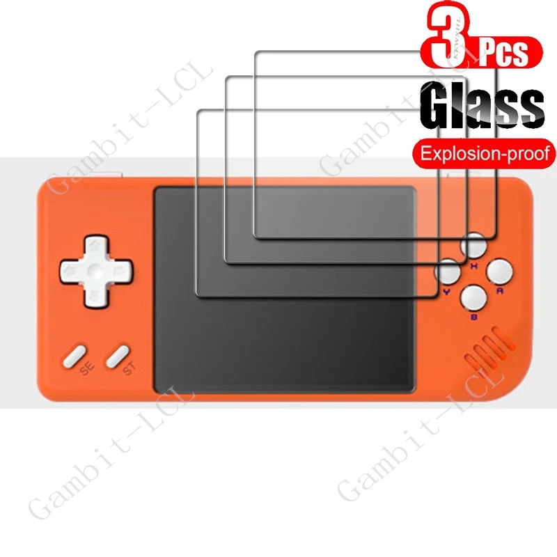 1-3PCS Tempered Glass For Anbernic RG28XX 2.83" Protective Film ON GameHero AnbernicRG28XX RG 28XX Screen Protector Cover