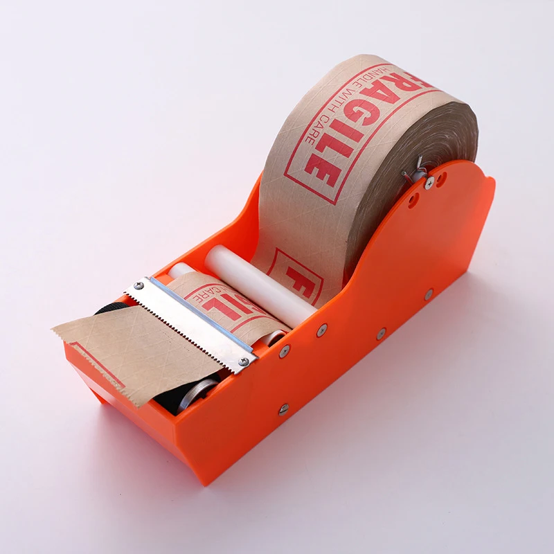 water-activated-gummed-kraft-paper-tape-packaging-dispenser-green-kraft-paper-tape-cutter-carton-sealing-office-supplies
