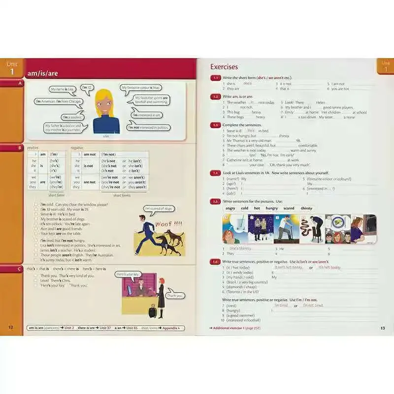 Imagem -02 - Cambridge Elementary English Grammar Book Advanced Essential Gramática Inglesa em Uso Preparação para Testes Ingleses Livro Profissional Livros