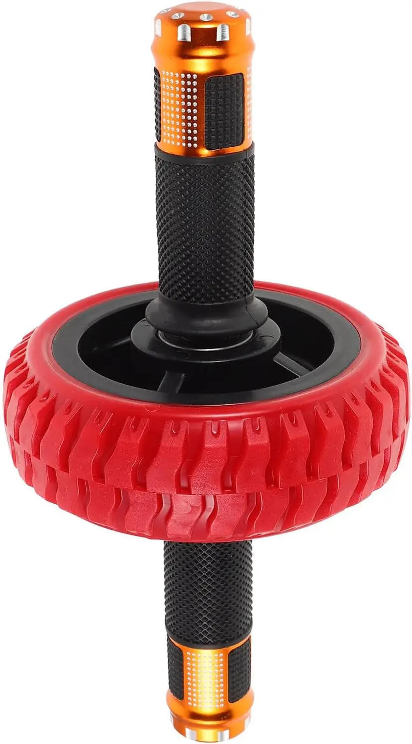Cabilock Multi-functional Abdominal Muscle Training Roller with Ergonomic Non-slip Handles and Consistent Resistance Spring for