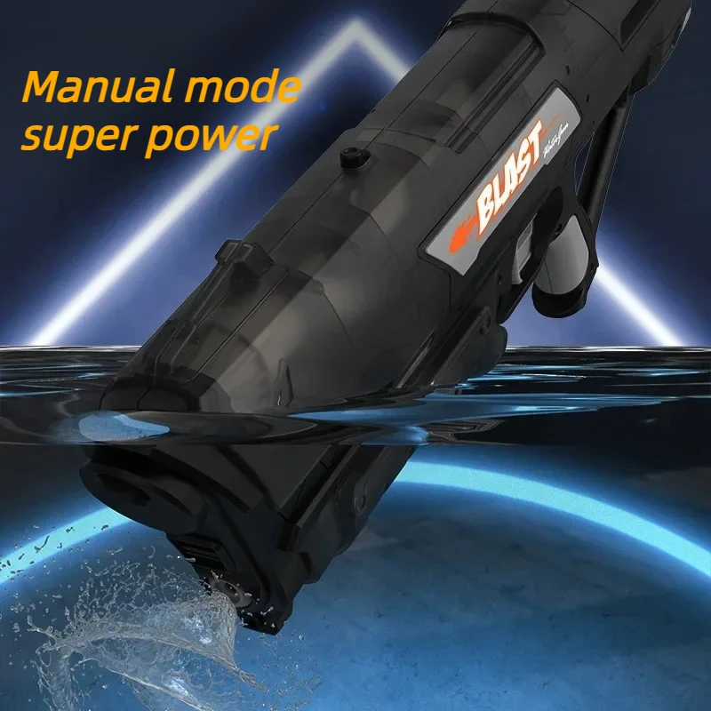 Super High Power Manuell Ausziehbare Wasserpistole Spielzeug Keine Batterie Pistole Spray Blaster Outdoor Wasser Pool Spielen Spielzeug für Jungen Erwachsene