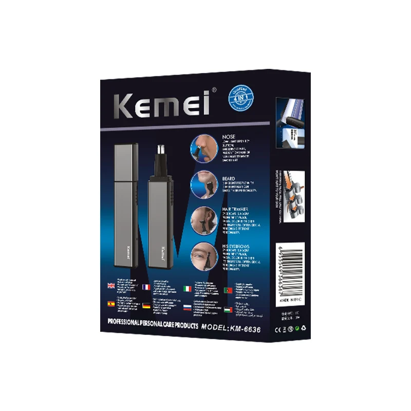 4 In1Nose Hair Trimmer For Nose Ear Cleaner Rechargeable Nose Trimmer Beard Trimer For Men Micro Shaver Eyebrow Grooming Set