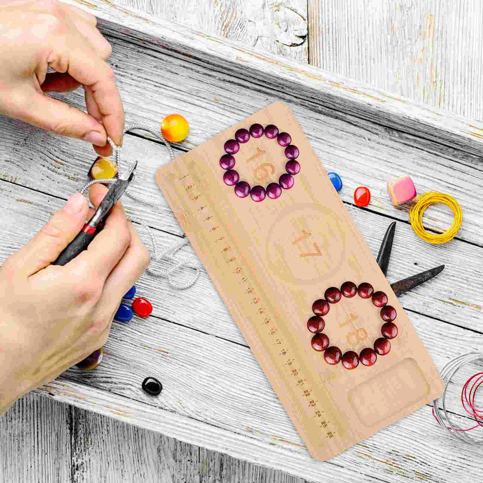 Jewelry Bead Tray Design Measuring Board Making Wood Jewellery Organiser Drawer Insert