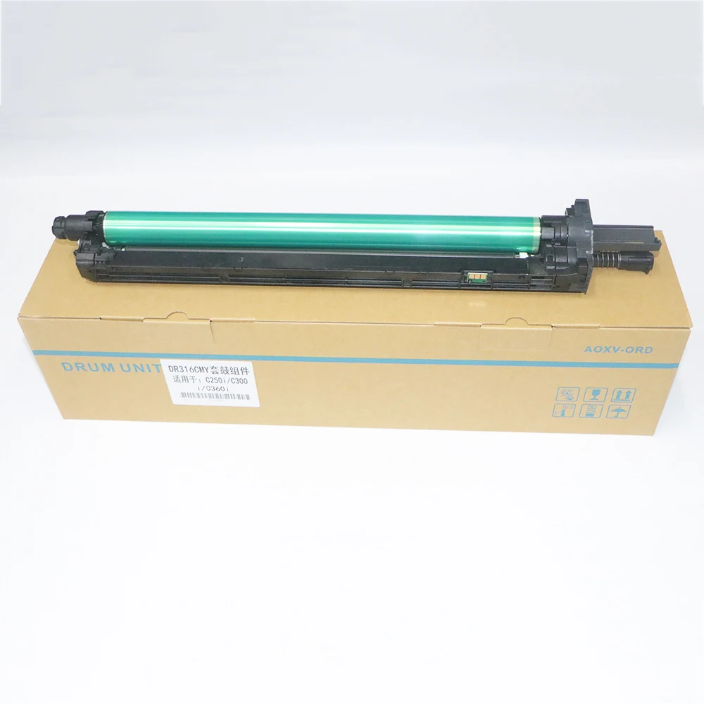 

Оригинальный восстановленный барабан DR316 для Konica Minolta Bizhub C250i C300i C360i, барабанная установка премиум-класса DR316K DR316CMY