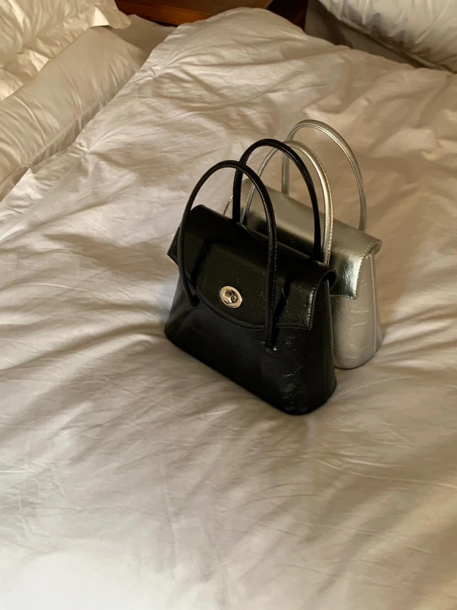 

Korean High-End Sle Small Square Bag Women's Commuter Single oulder Crossbody Bag Spicy Girl Handbag Summer New Arrival
