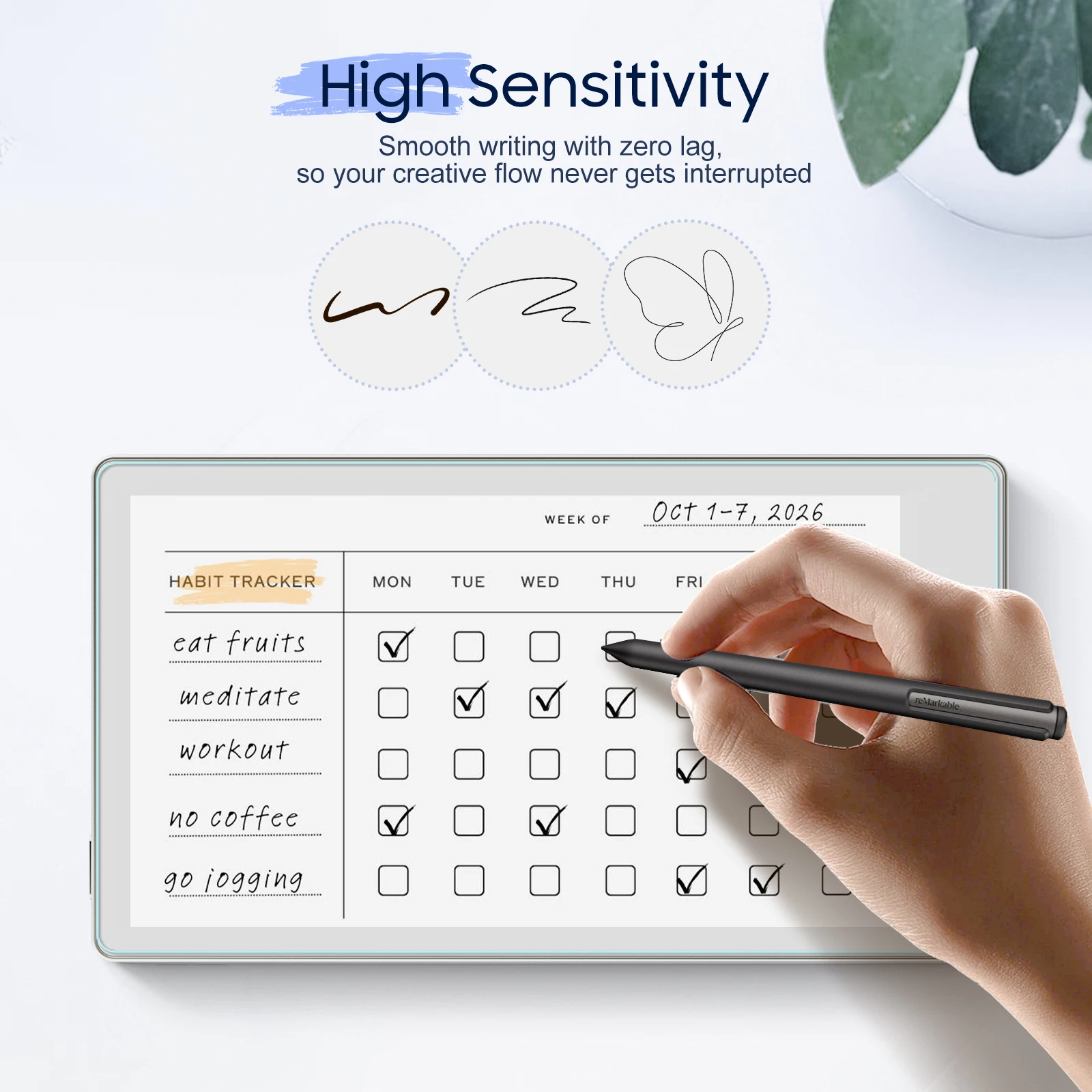 3 عبوات من واقي الشاشة الملمس الورقي لـ 7.3 بوصة ورق رائع Pro Move 2025 إصدار مضاد للوهج غير لامع ومضاد للخدش