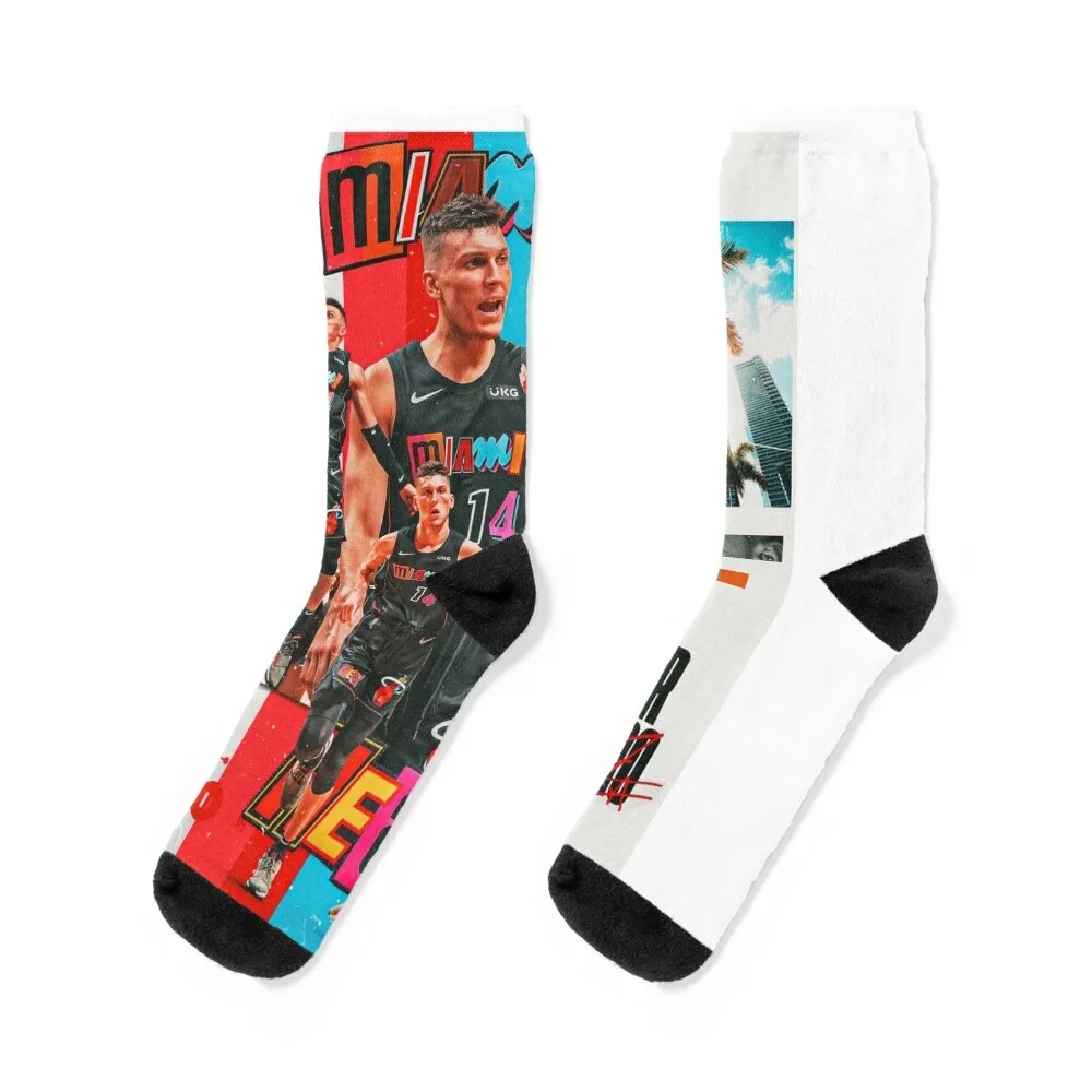 

Tyler Herro Socks Sports christmas gift valentine gift ideas Thermal man winter Socks For Men Women's