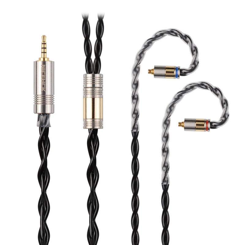 NiceHCK BlackCat Zinc Copper Alloy Oil Soaked HIFI Earphone