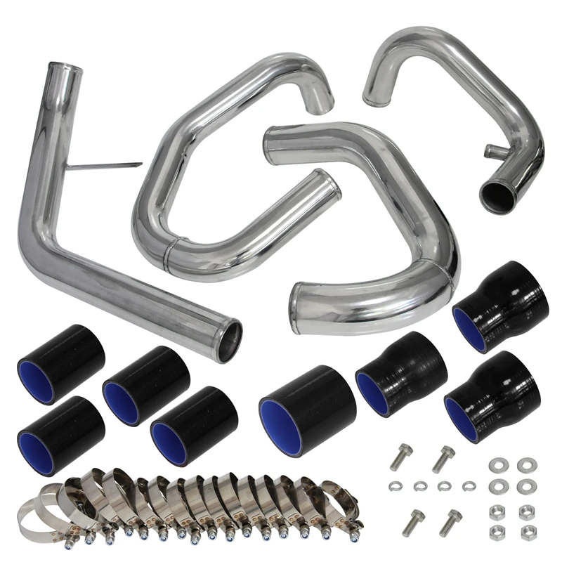Upgrade Front Mount Intercooler Piping Past Voor VW Jetta Golf MK4 1.8L Turbo 98-05 Rood/Blauw/zwart