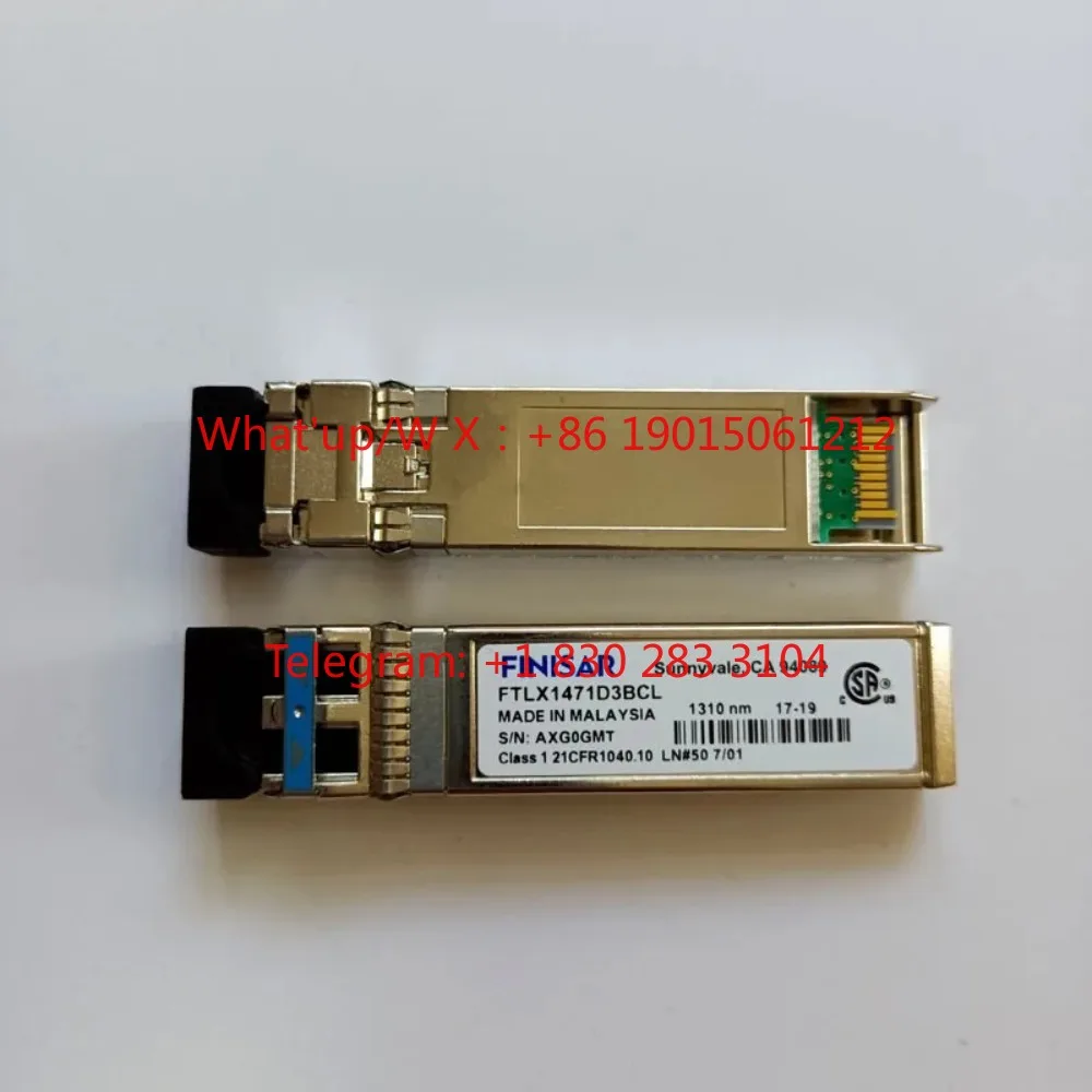 1PCS Finisar FTLX1471D3BCL SFP+ Opt-ical Module 10G 10KM Single Mode