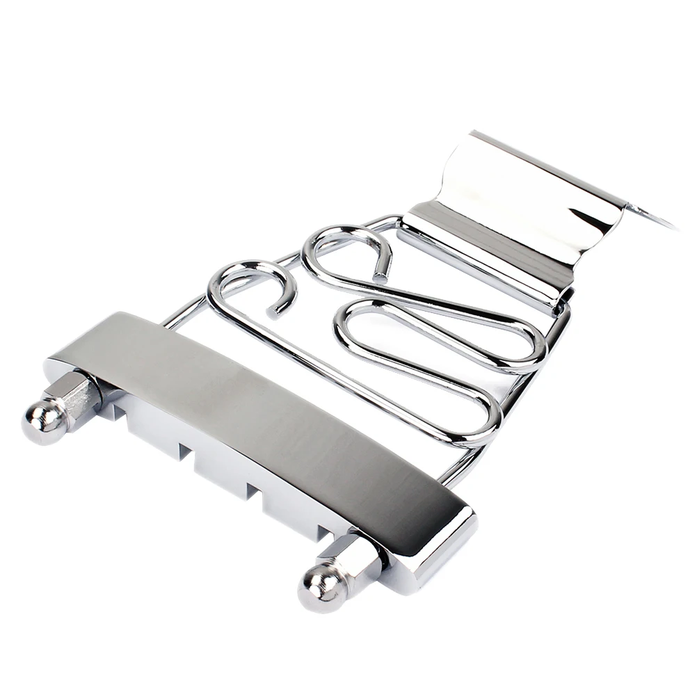 

4 String Guitar Bridge Tailpiece Replacement Short Feet GA421 Parts Accessories Easy Guitar Bridge Tailpiece Install