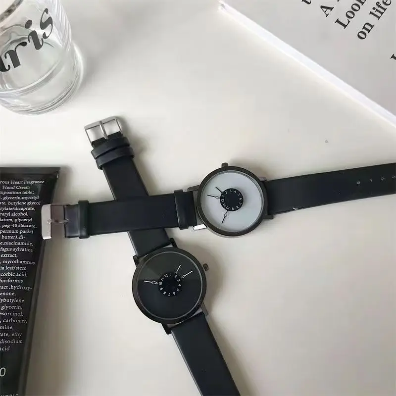 Доступные модные и персонализированные наручные часы с креативными арабскими цифрами для студентов, мужчин и женщин