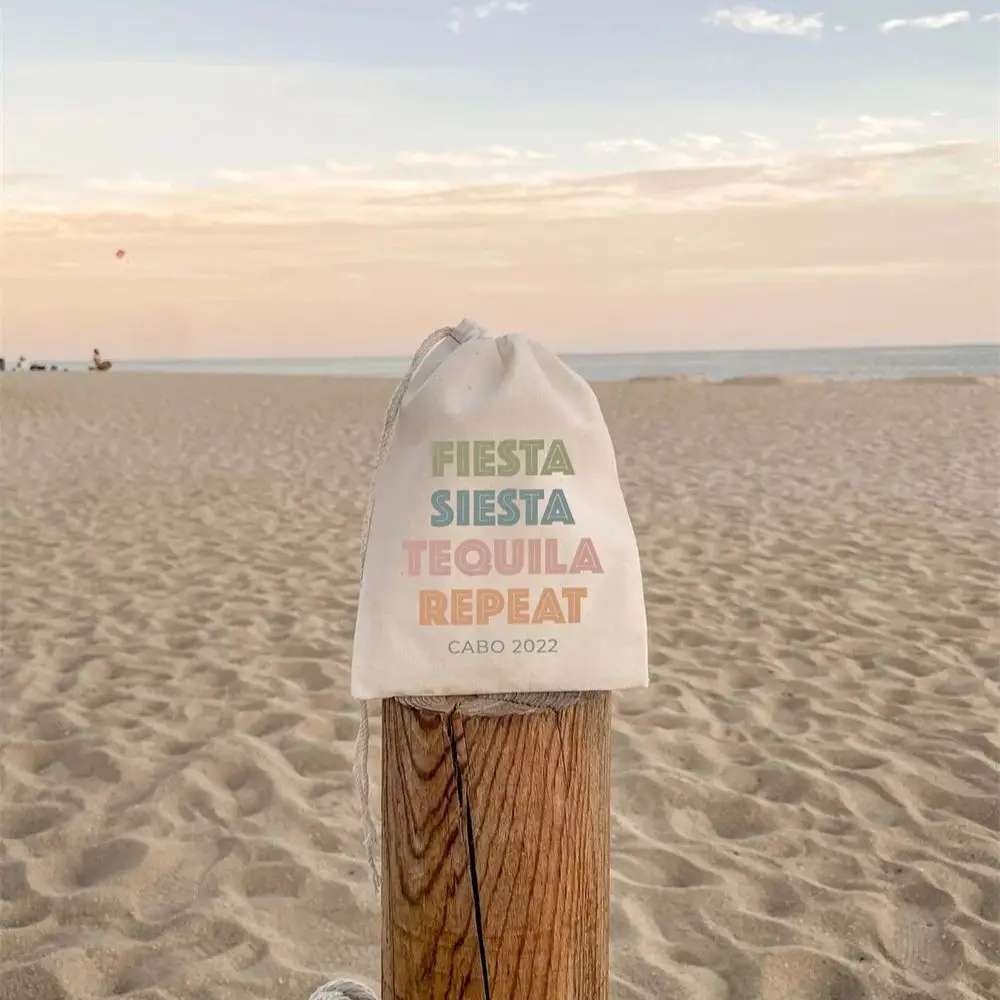 

25 шт. Fiesta Siesta Текила повторение-девичник вечерние-сумки-комплект для восстановления вещей-подарок на заказ-Мексика Survi