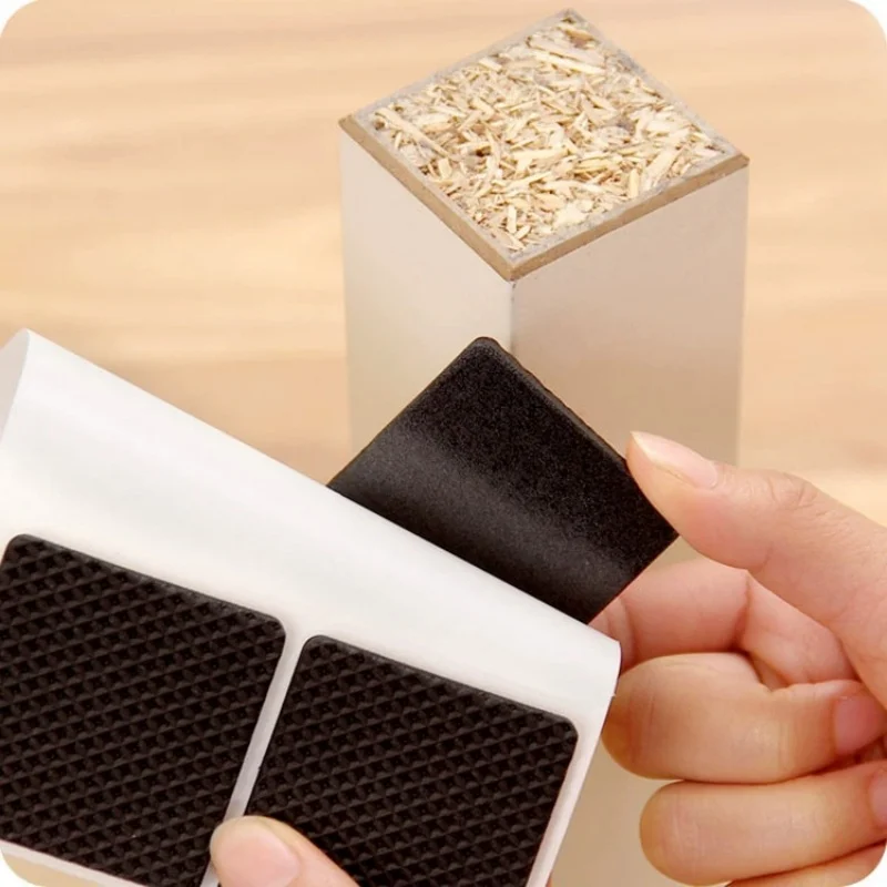 48pcs Anti-slip Furniture Pads Mute Mats Bumper Damper Thick EVA Pad Foot Cover Self Adhesive Table Chair Foot Protection Pad