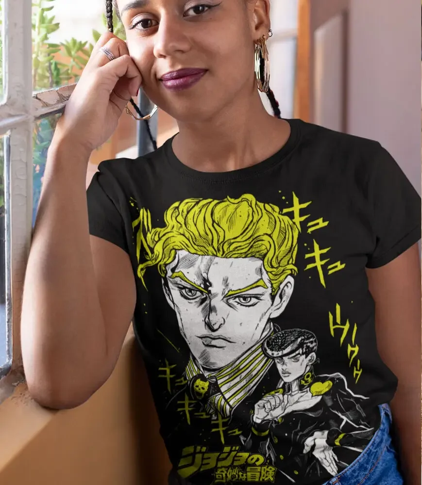 Josuke Kira T-Shirt JoJo's Bizarre Shirt Anime Shirt,Manga Graphic Tee All Size