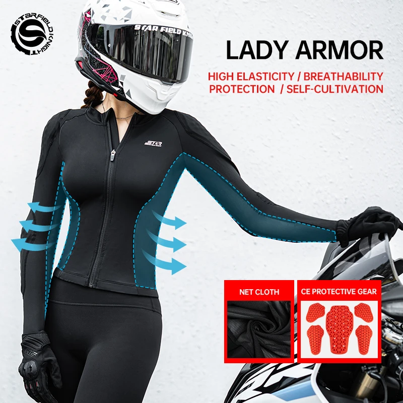 sfk-2026-nouvelle-veste-de-moto-tendance-coupe-ajustee-protection-souple-vetements-de-moto-pour-femme-tissu-respirant-en-maille-elastique-pour-l'ete
