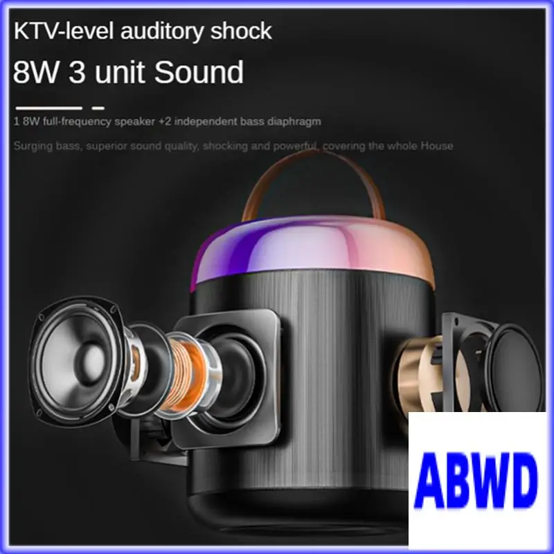 

WD-микрофон Bluetooth-динамик Национальный пение Домашний КТВ Портативный уличный аудио