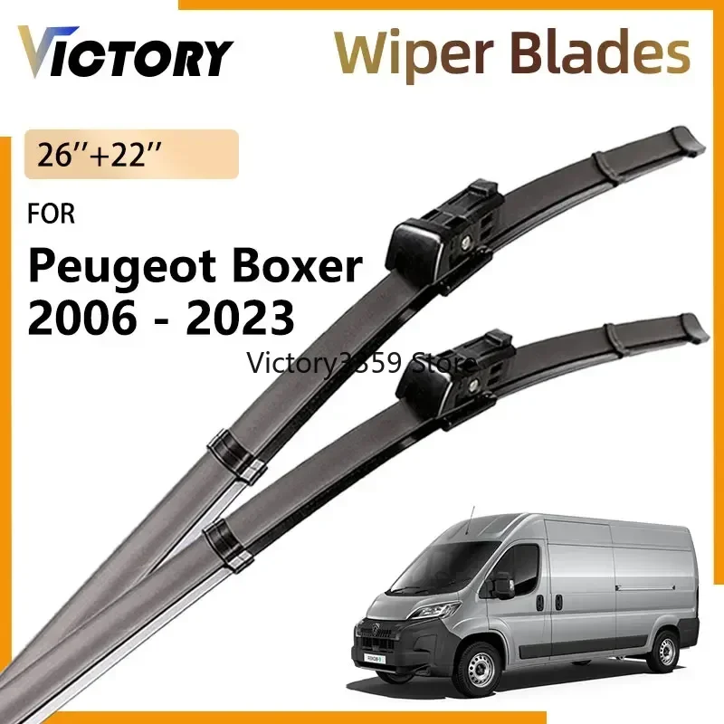 

3 передних щетки стеклоочистителя автомобиля для Peugeot Boxer Manager Citroen Jumper Fiat Ducato 2006-2023 2021 2020 2018 2016 2013 2008 Запчасти
