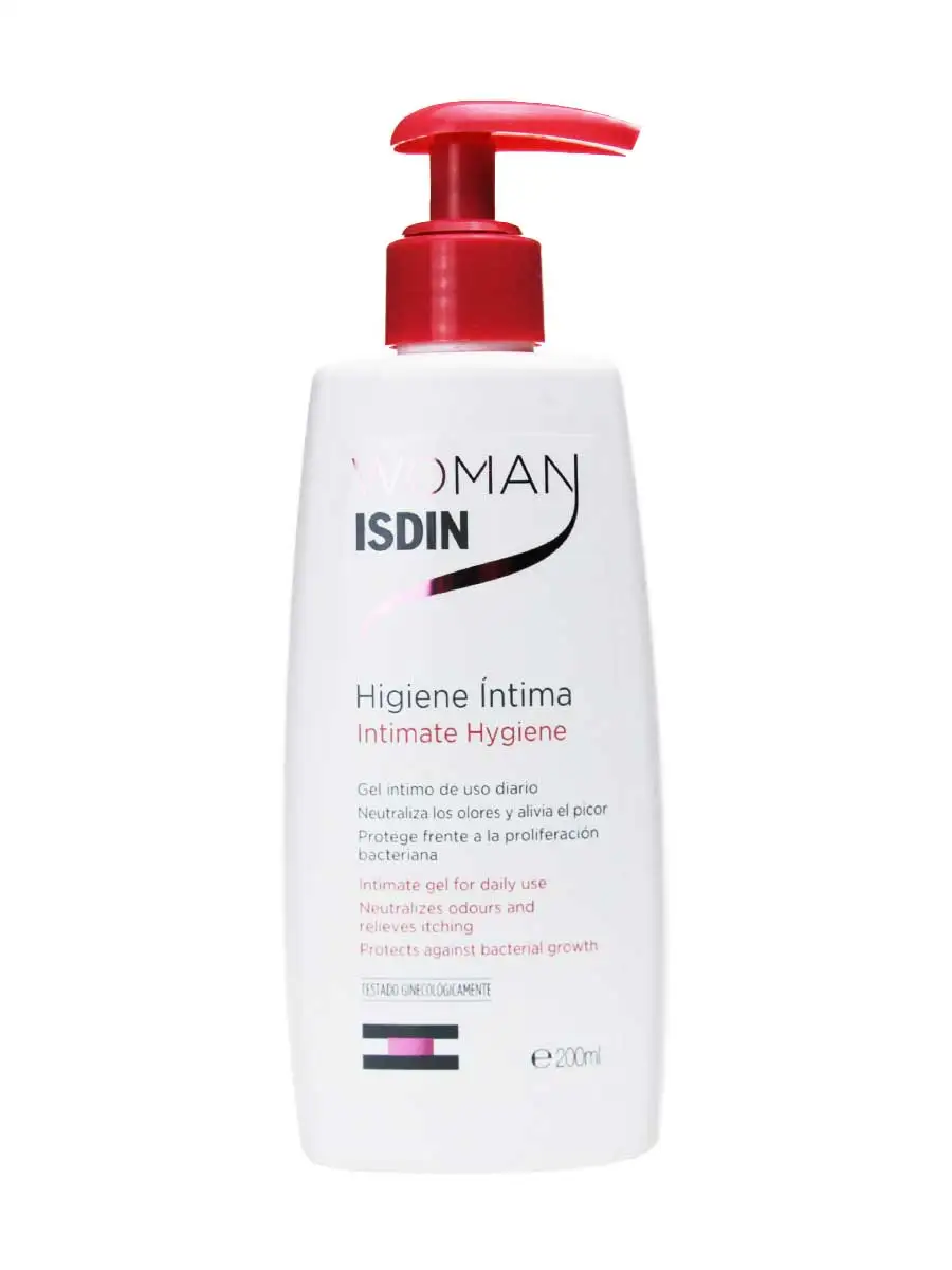 Woman isdin gel daily intimate hygiene 200 ml-neutralizes odors and relieves itching