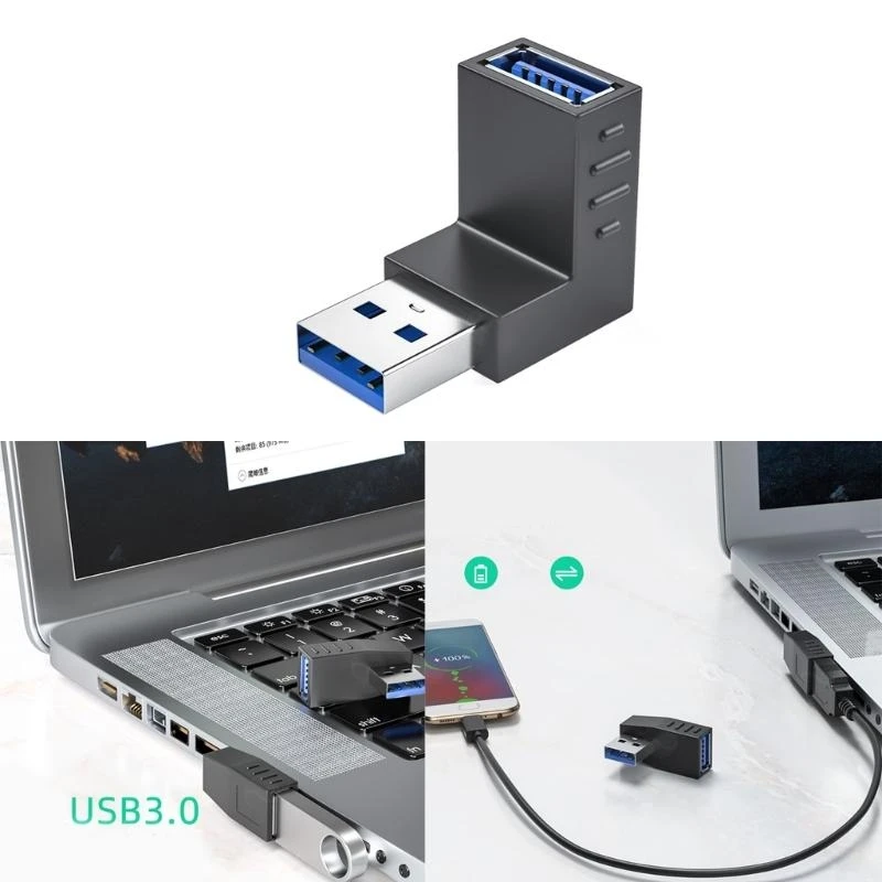 Q5WA USB Coupler Mężczyzna z żeńską adapter USB 2.0 10 s USB Złącze złącza portu do drukarki komputerowej laptop