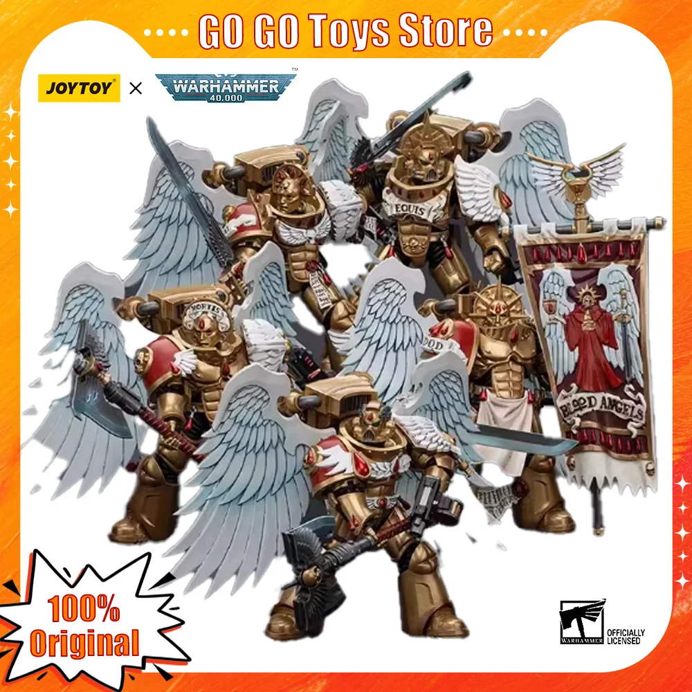 

[JOYTOY] Warhammer 40K 1/18 Action Figure Blood Angels Anime Model Guard Gift Joint Movable Figurine Collection Model IN STOCK