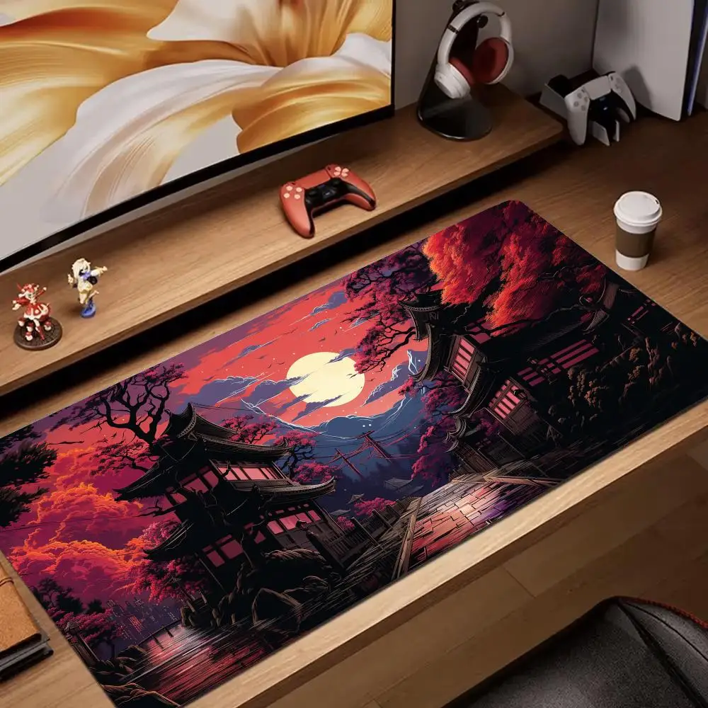 

Digital art attic design Mouse Pad rubber anti-slip Desk Mat gamer pc accessories Gaming mat keypad expansion mousepad