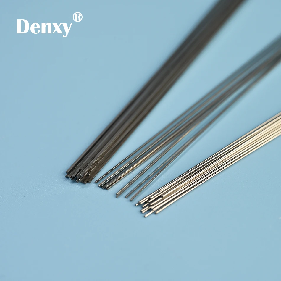 60Pcs Dental Orthodontic Straight Wire Stainless Steel Coaxial Ligature Wires Dentistry Orthodontics Material Bracket for Dentis