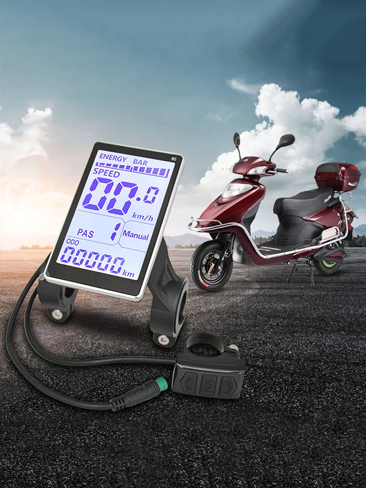 E سكوتر M5 لوحة مقاوم للماء دراجة كهربائية شاشة الكريستال السائل متر سكوتر كهربائي لوحة الشاشة لأجزاء الدراجة الكهربائية الجبلية