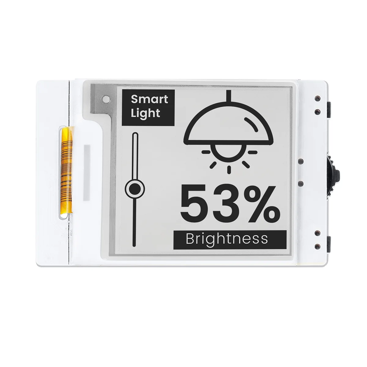 

CrowPanel ESP32 1.54”E-paper HMI Display 152*152 Black/White Color Driven By SPI Interface for Arduino /ESP/MicroPython