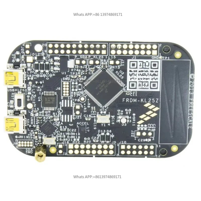 FRDM-KL25Z development platform enabled by Kinetis L Series KL1x and KL2x MCUs families built on ARM Cortex-M0+ processor