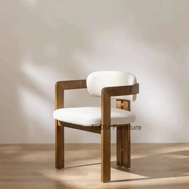 

Modern Accent Chair Vintage Wedding Chairs Beauty Salon Design Furniture Nordic Dining Minimalist Sandalye Designer Cafe WJX