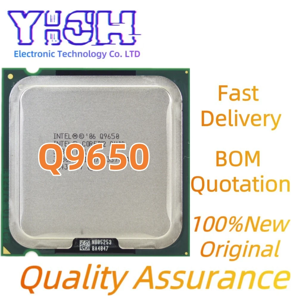 

Q9650 SLB8W 4Core 4Threads LGA775 45nm Q 9650 3GHz 12M in stock