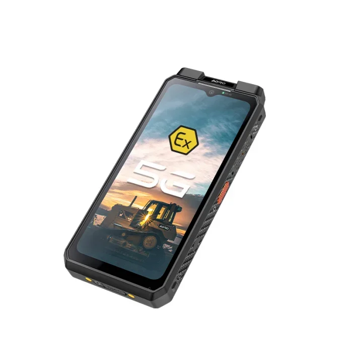 AORO M8-ATEX POC Visione notturna 5G 9600mAh PTT Telefono Android 6.583", IPS, FHD (1080*2408) Tlf tattico Ricarica rapida UHF Talki Walki
