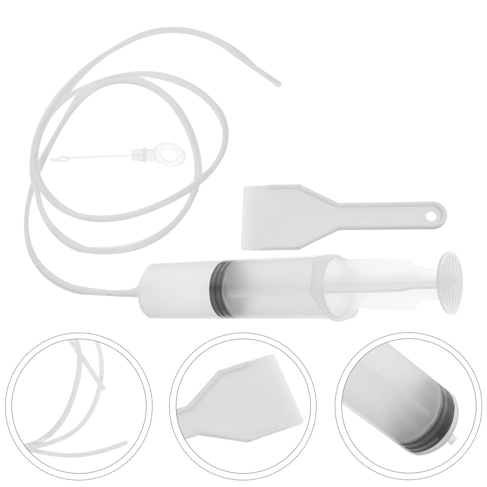 4 Pcs Fridge Dredging Kit Refrigerator Drain Cleaning Tools Unblock Clogged Holes Plastic Set Random Colors Suitable Most Brands